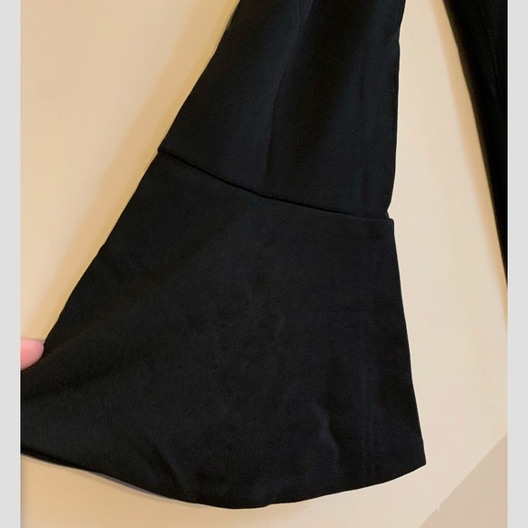 I.N.C. Black Keyhole Neck Dress with Bell Sleeves. Size S petite. - Picture 4 of 8